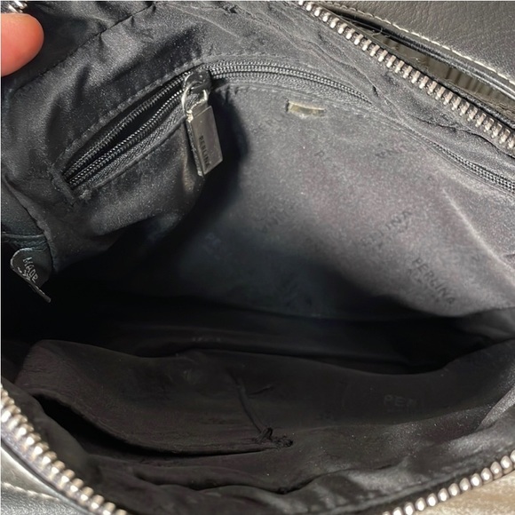 Perlina Black Leather Handbag - Picture 3 of 16